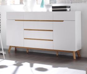 Sideboard In Wei Hochglanz Lack Italien Livorno